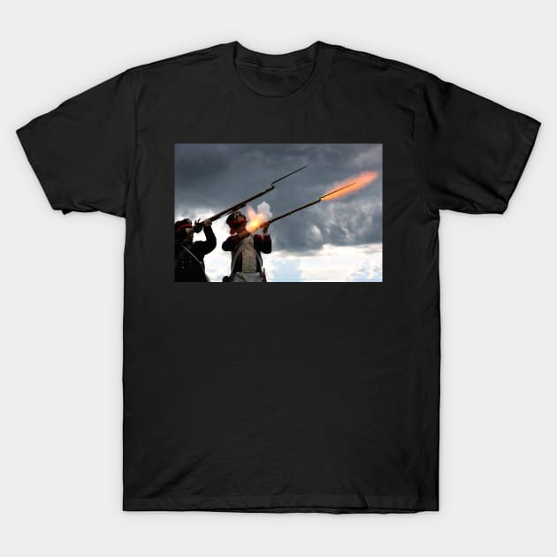 historical gun, a gun shot T-Shirt by hottehue